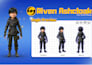 create 3d game model character for games and animations